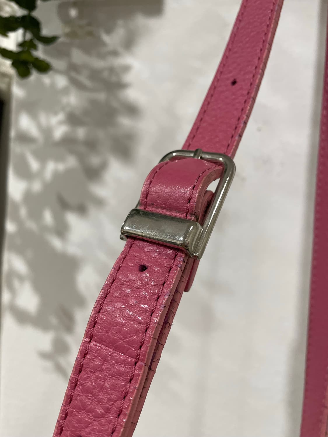 핑크 소가죽 크로스백-국내 상품이미지7