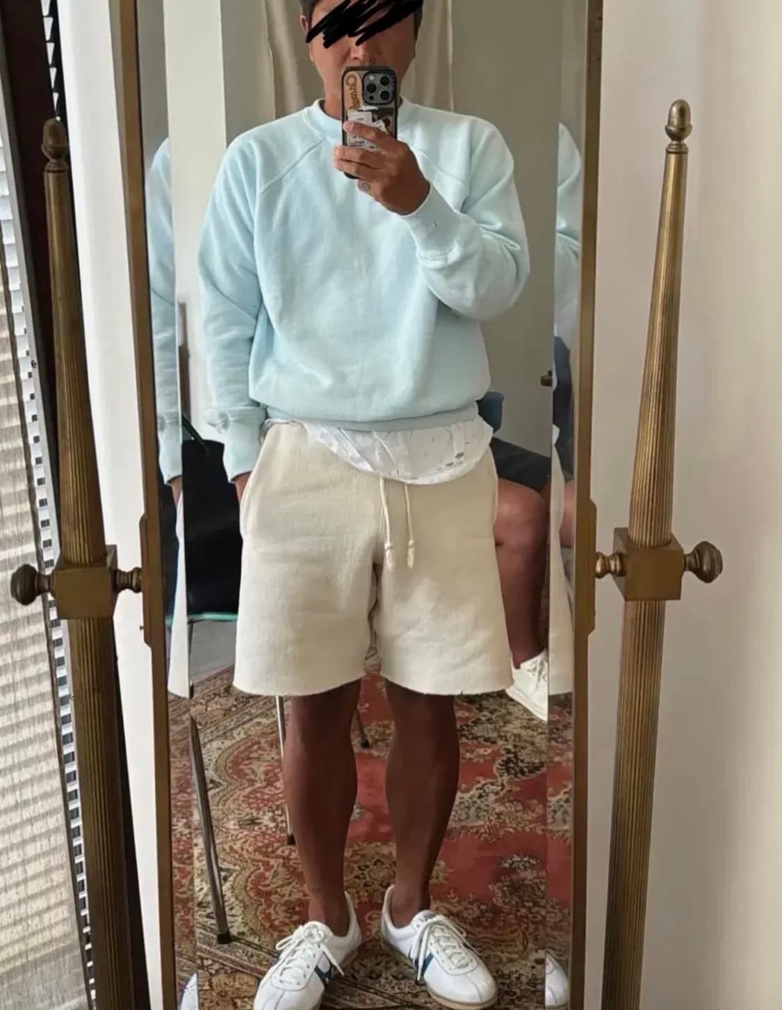 마티앤선즈 빈티지스웻 32blue 상품이미지4