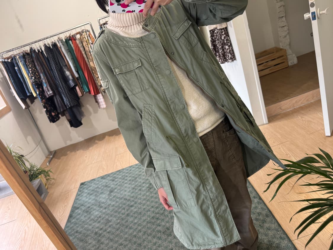 Ne-net long jacket 상품이미지9
