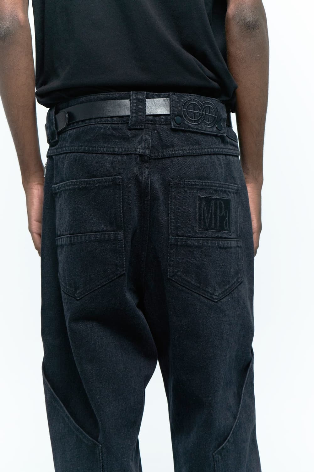 플라스틱프로덕트 MPa calf pocket pants (Black S) 상품이미지4
