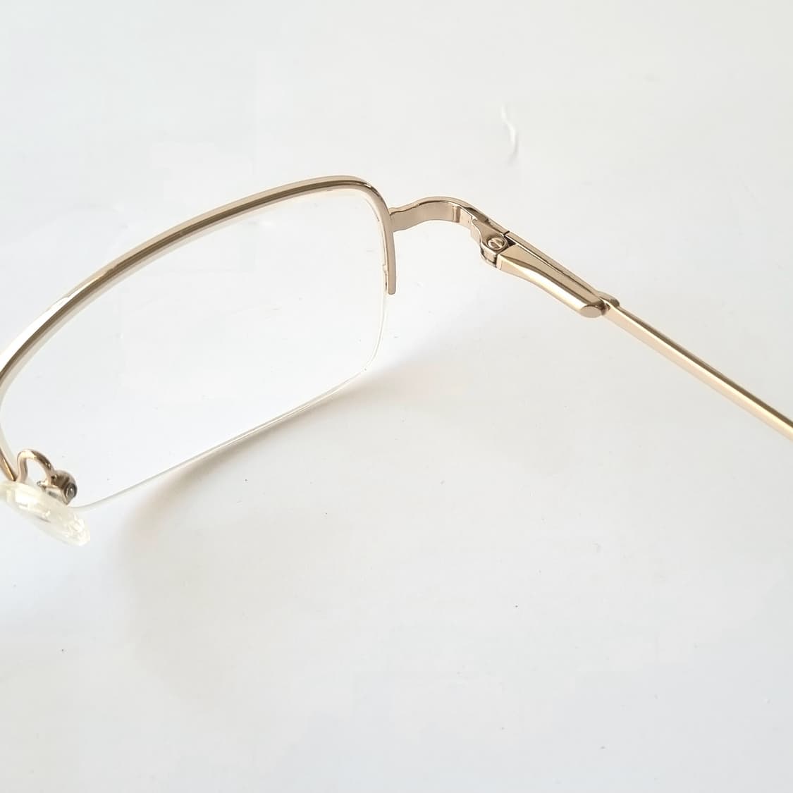 데드스탁 긱시크 사각쉐입 골드컬러 안경테 707 상품이미지5