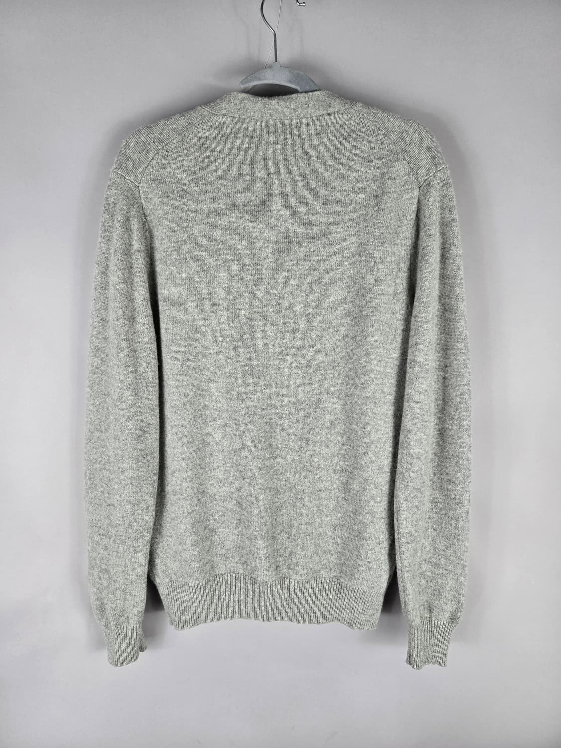 [무료배송]유니클로 M 남성 울100 모100 브이넥 니트 가디건 상품이미지5