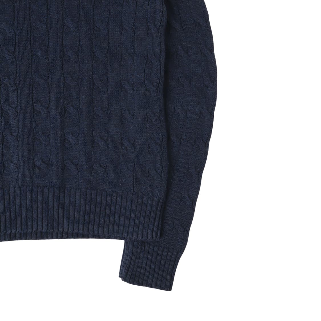 폴로 랄프로렌 네이비 케이블 니트 스웨터 상품이미지7