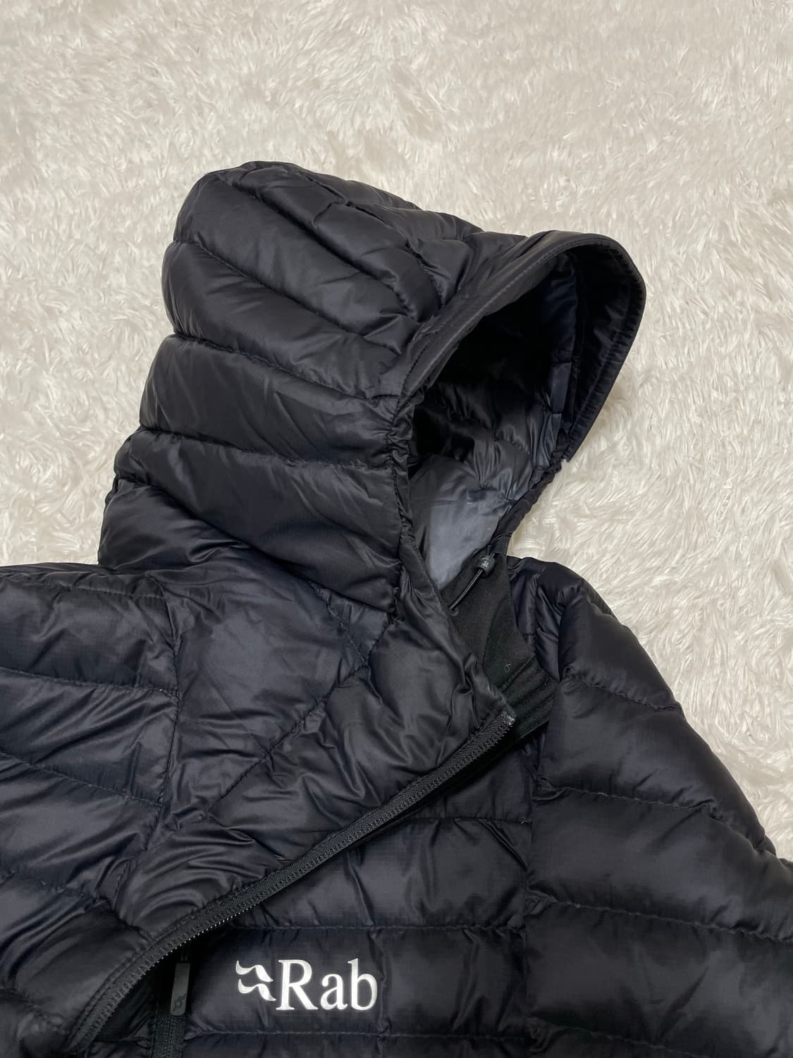 랩 마이크로 라이트 알파인 자켓 경량 패딩 블랙 남성용 XS 상품이미지2