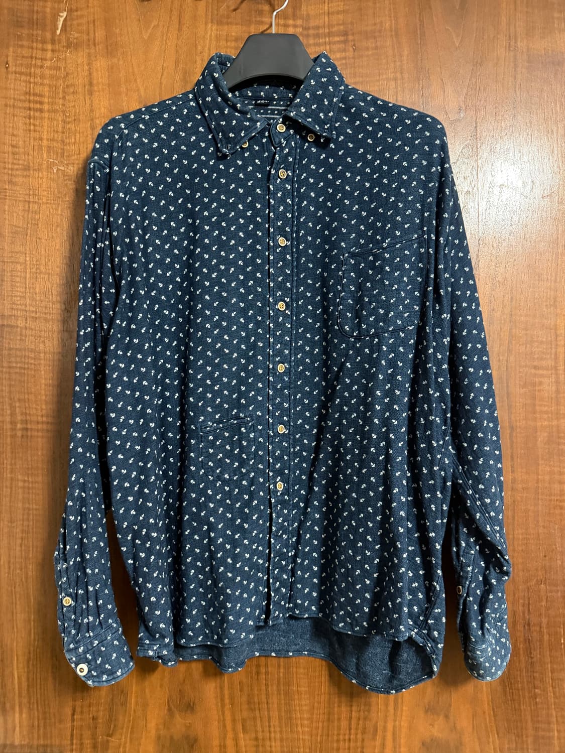 45r_앵커 패턴 셔츠 4사이즈 상품이미지1