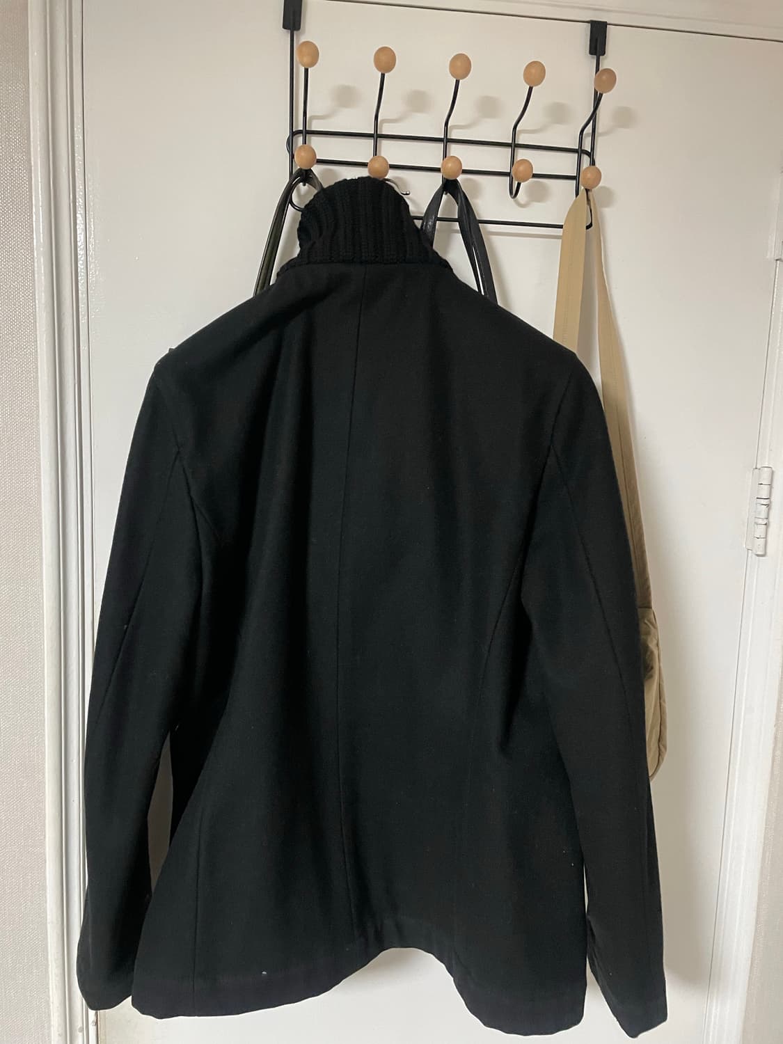 딕 비켐버그 하이넥 울 자켓 상품이미지3