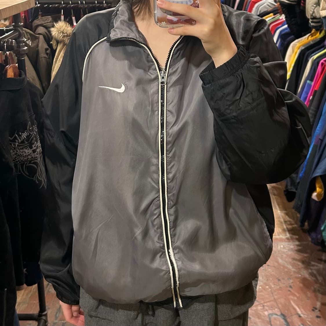 [HI] 나이키 바람막이 그레이 상품이미지2