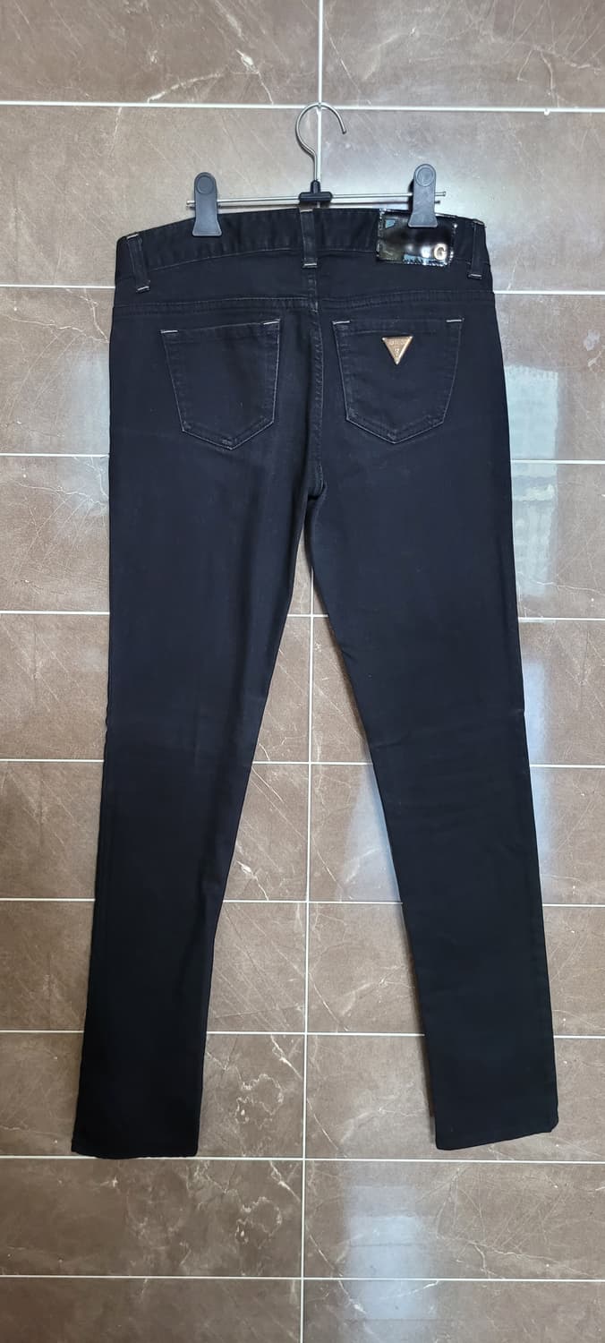 (여성27인치) 게스 블랙 바지 상품이미지2