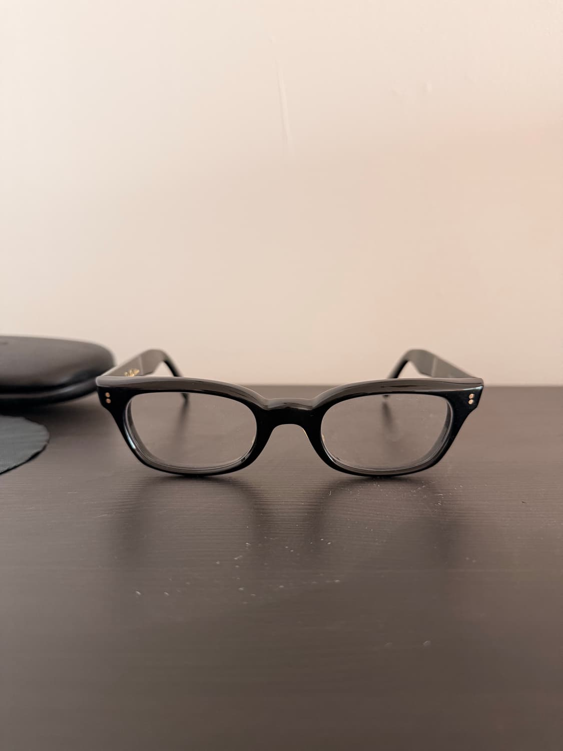 백산안경 텐더로인 콜라보 인더윈드 in the wind 블랙골드 극미 백 상품이미지2