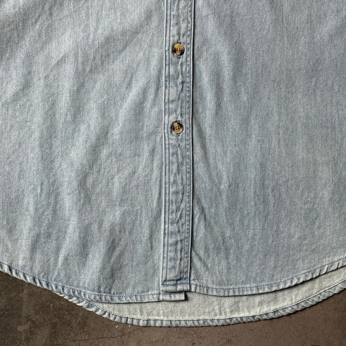 SOUTH BAY 사우스베이 빈티지 코튼 데님 셔츠 A00706 상품이미지4