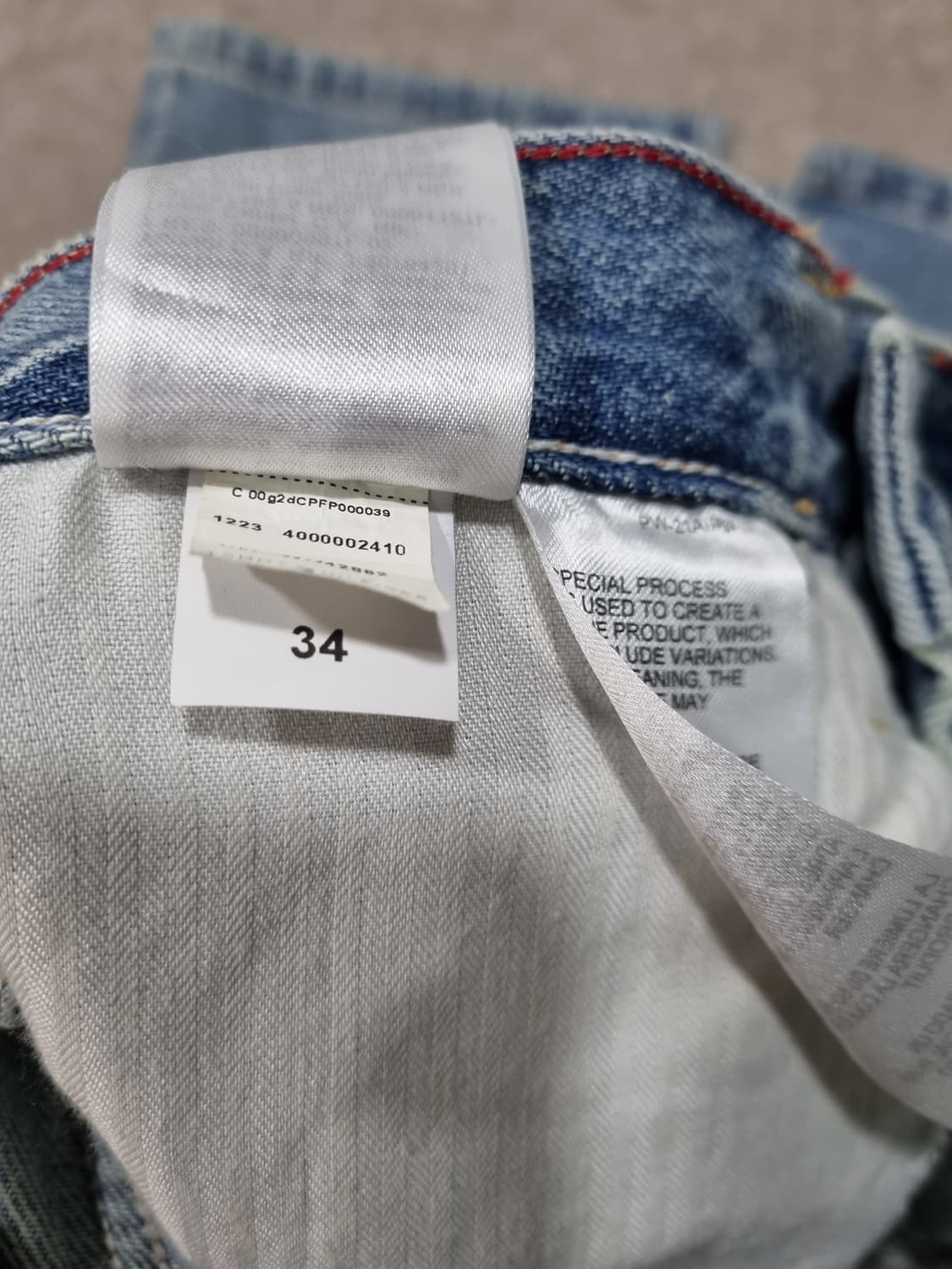 여성 26~27인치 타미힐피거 데님 청치마 스커트 상품이미지6