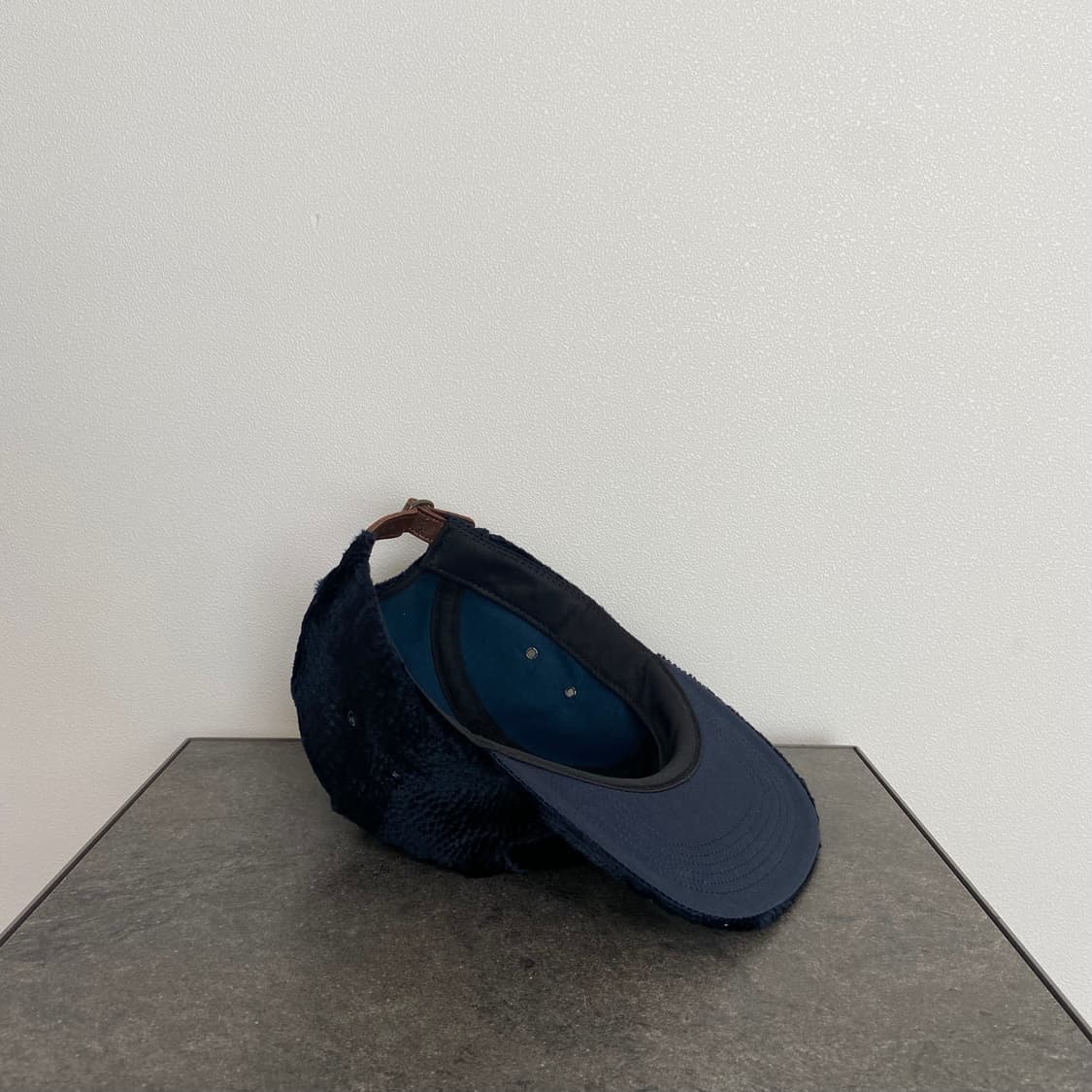 (OS) 슈프림 박스로고 캠프캡 크로커다일 코듀로이 네이비 상품이미지7