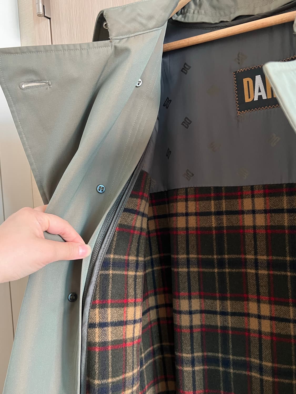 닥스 트렌치 코트 (빈티지/ 상태좋음) 상품이미지9