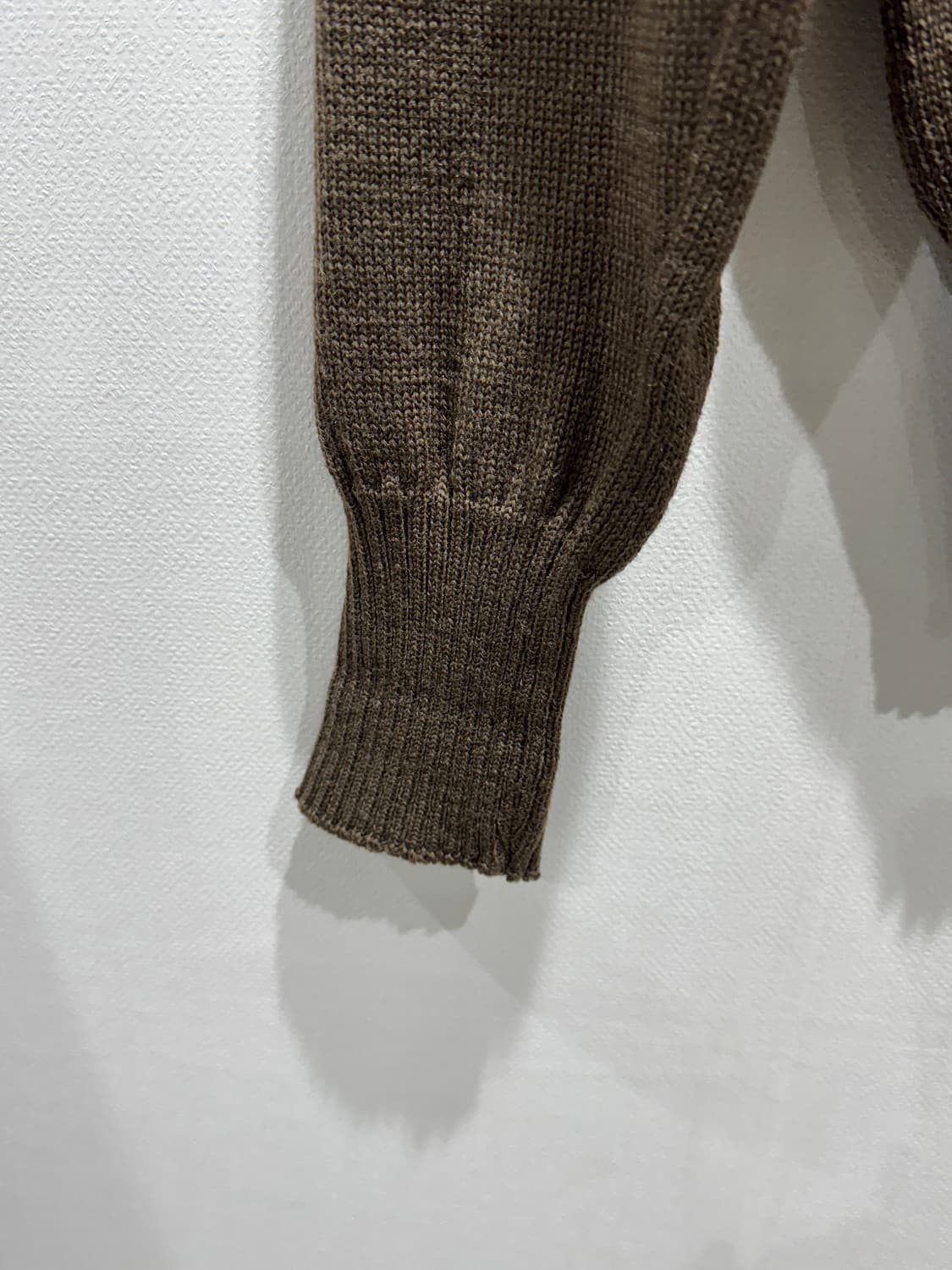 80s 미군 5버튼 울 니트 (XL) 상품이미지3