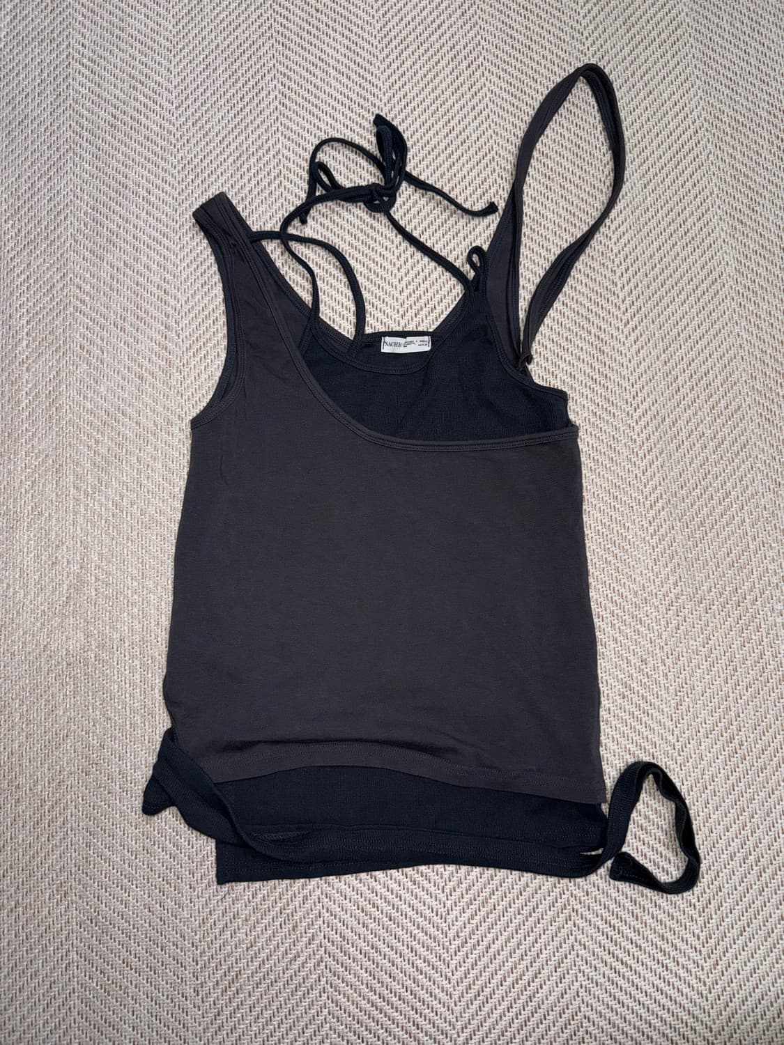 나체 멀티 레이어드 나시탑 상품이미지6