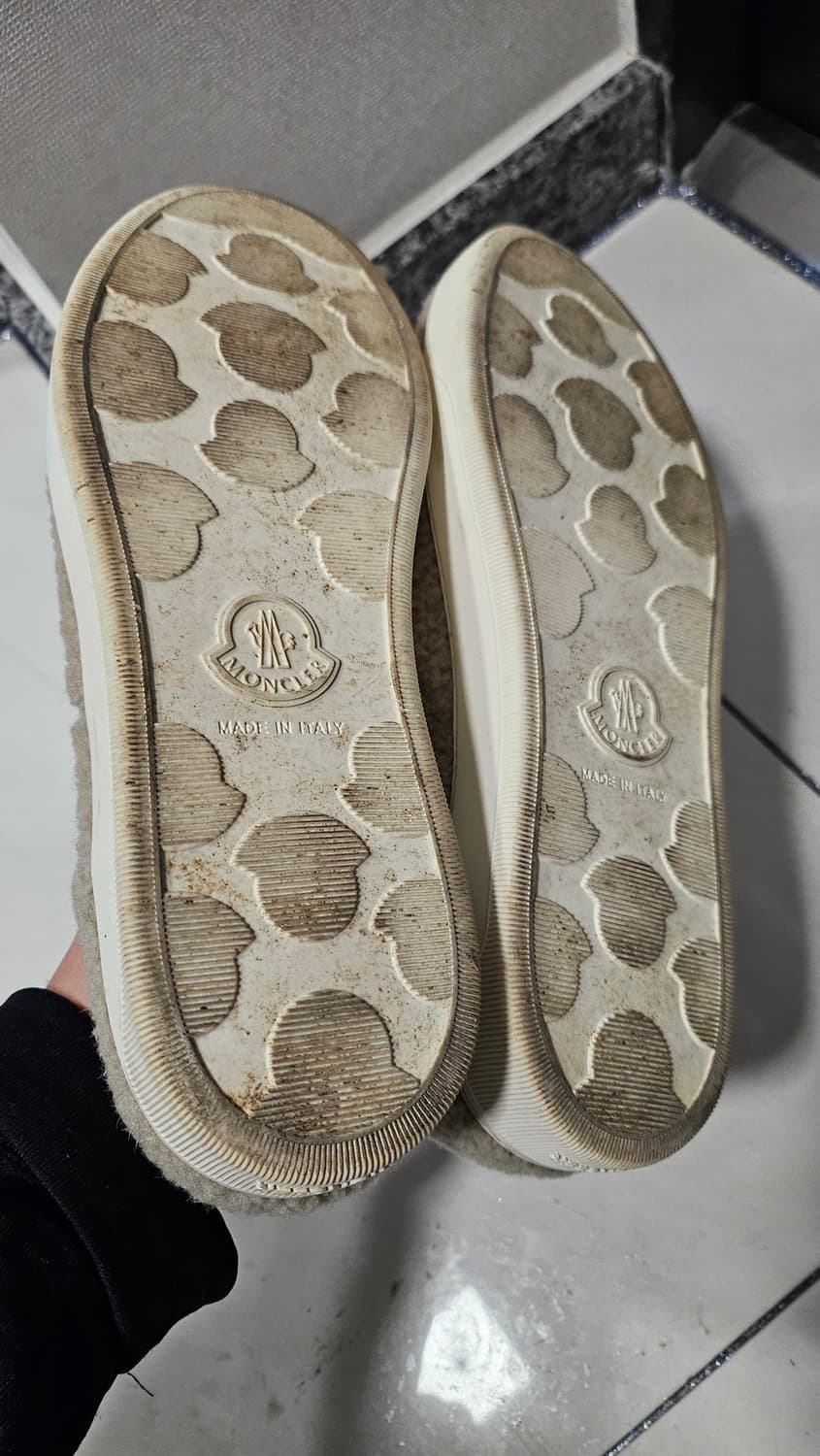 몽클레어 moncler 여성 양털 로퍼 240mm 상품이미지6