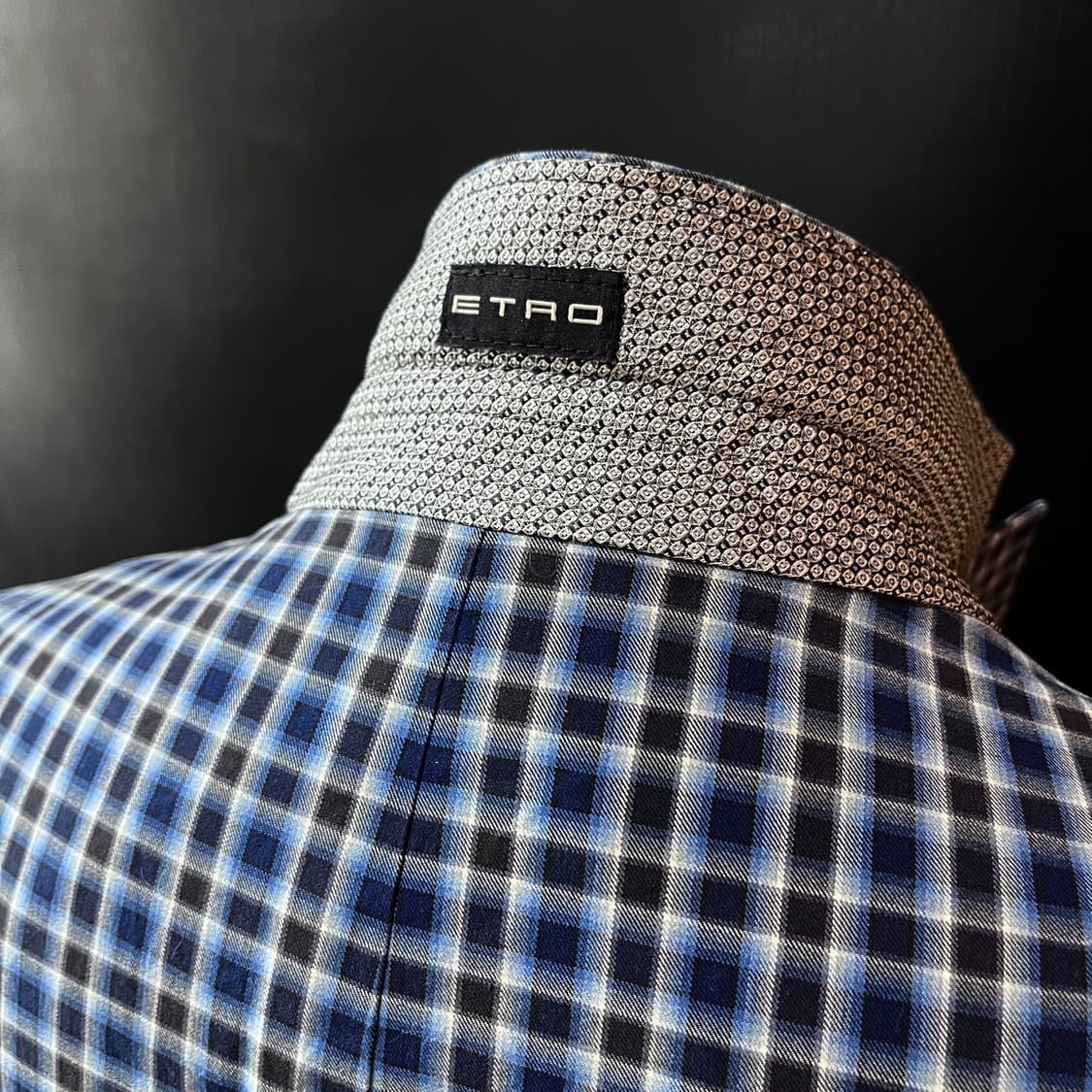 ETRO 에트로 체크 코튼 자켓 / Made in Italy / 상품이미지3