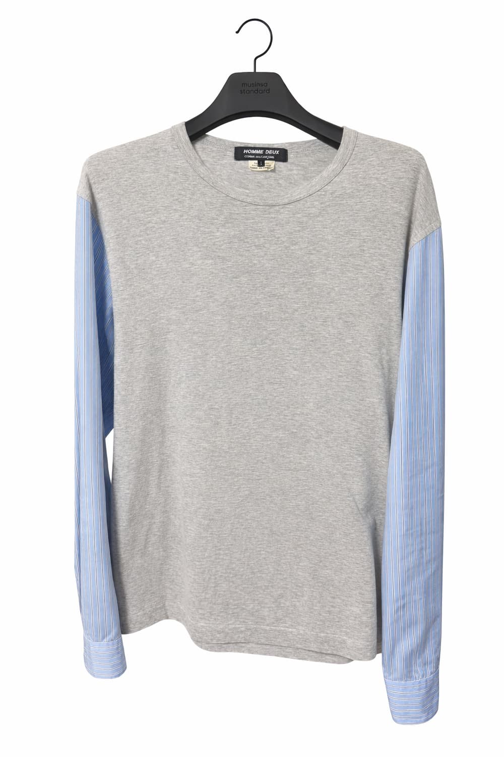 꼼데가르송 옴므 듀스 레이어드 셔츠 슬리브 티 (L) 상품이미지1