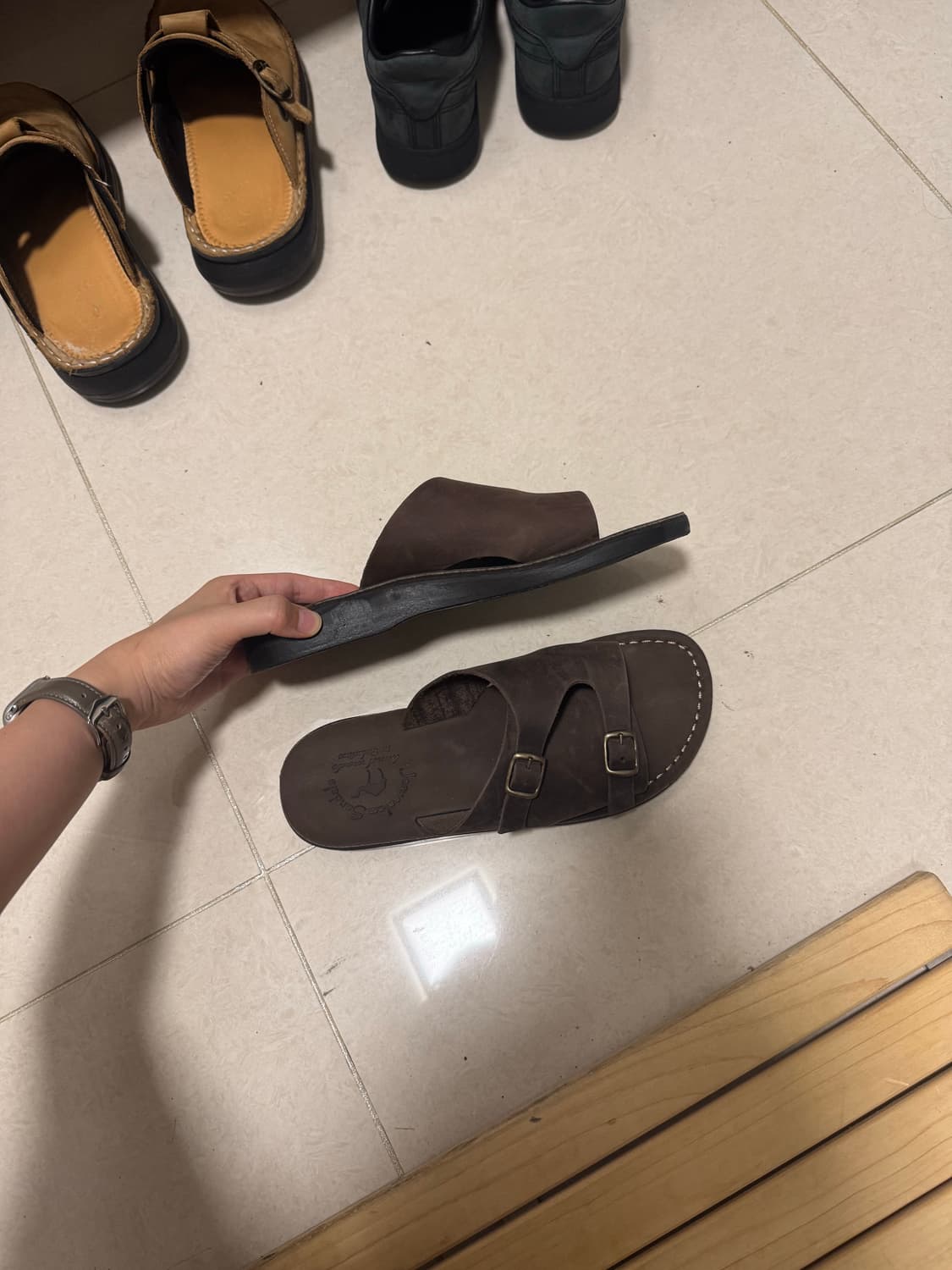 예루살렘 샌들 세스 브라운 245 상품이미지3