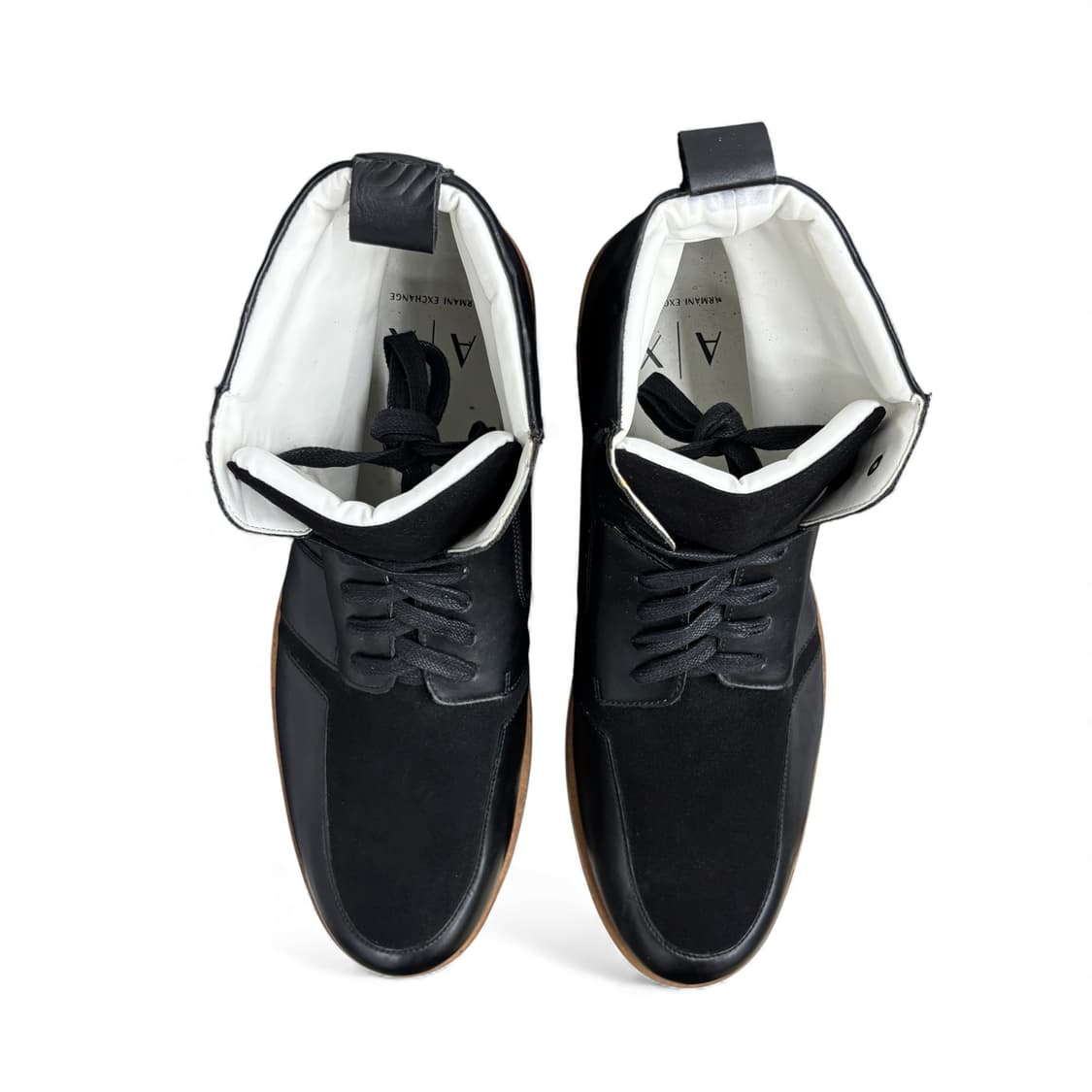 아르마니 익스체인지 레이스 업 밀리터리 부츠 상품이미지5