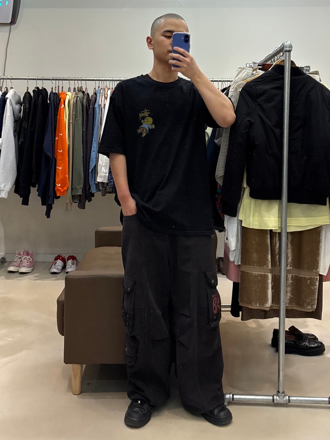 스투시 둘리 피그먼트 다이드 티셔츠 상품이미지8