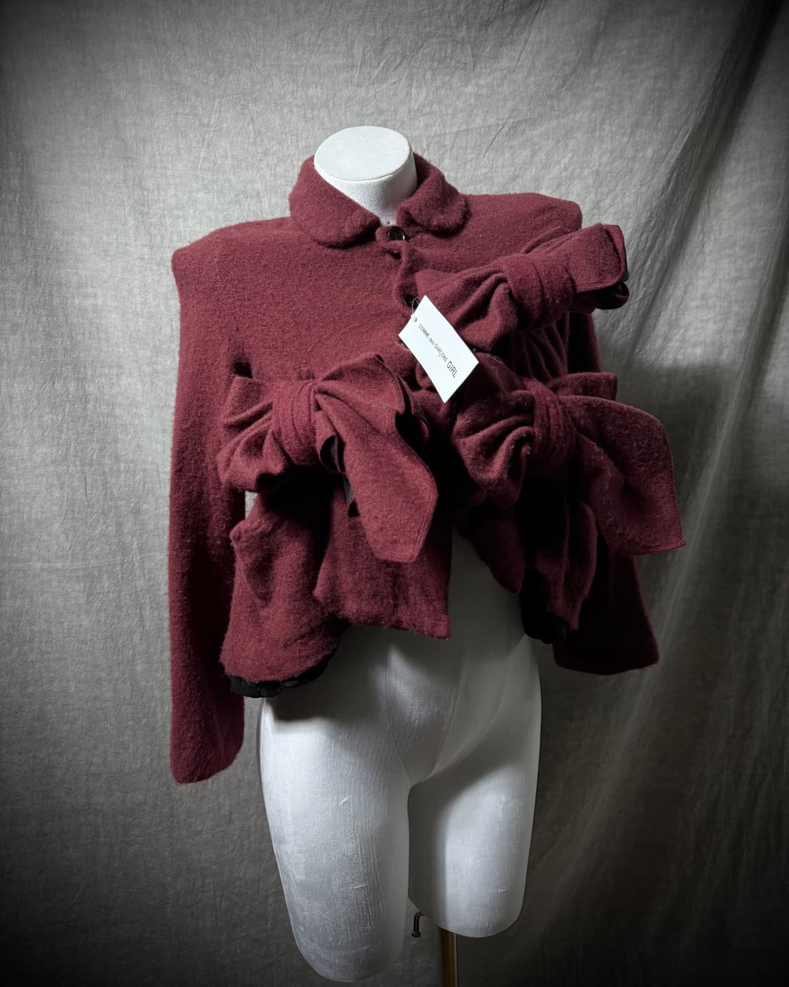 Comme des Garçons Girl Ribon Wool Jacket 상품이미지1