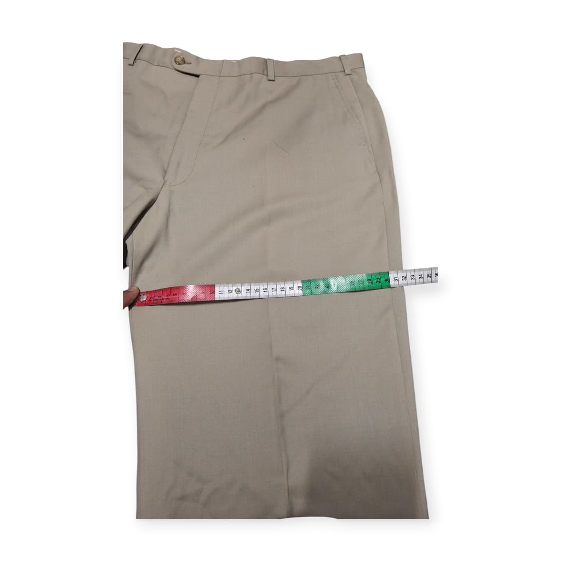 버버리 슬랙스 BURBERRY 베이지 팬츠 클래식 정장바지 스트레이트핏 상품이미지5