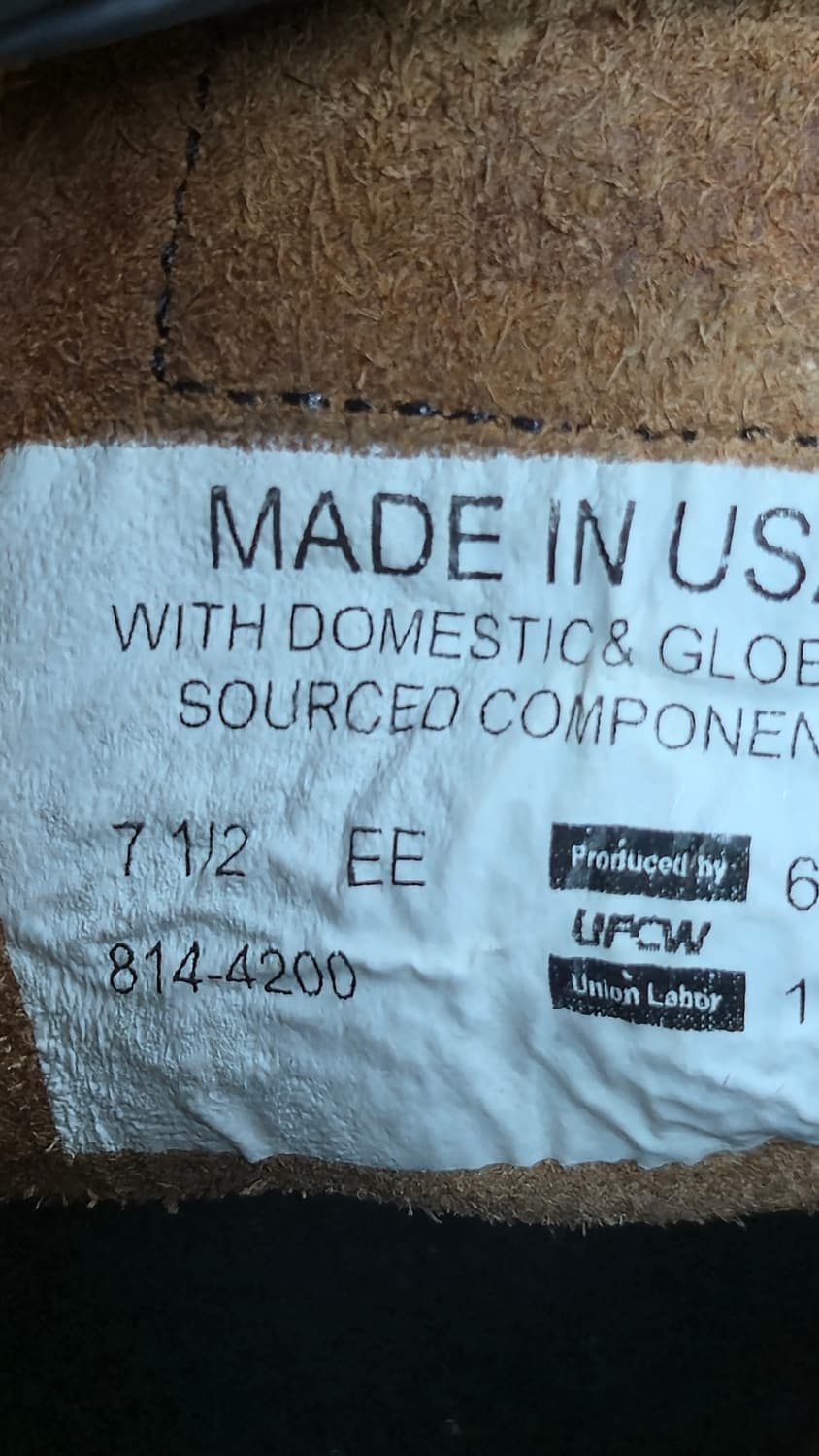 쏘로굿 255mm-  6인치 목토 워커 부츠 상품이미지7