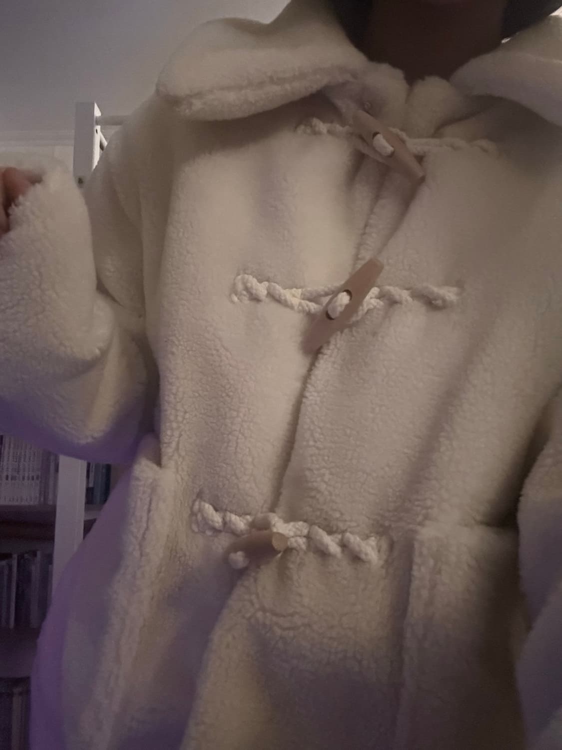 스파오 숏 떡볶이 코트 상품이미지2