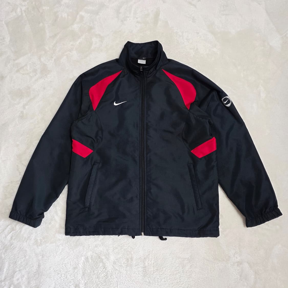 (M)나이키 빈티지 우븐 져지 집업 자켓 상품이미지1