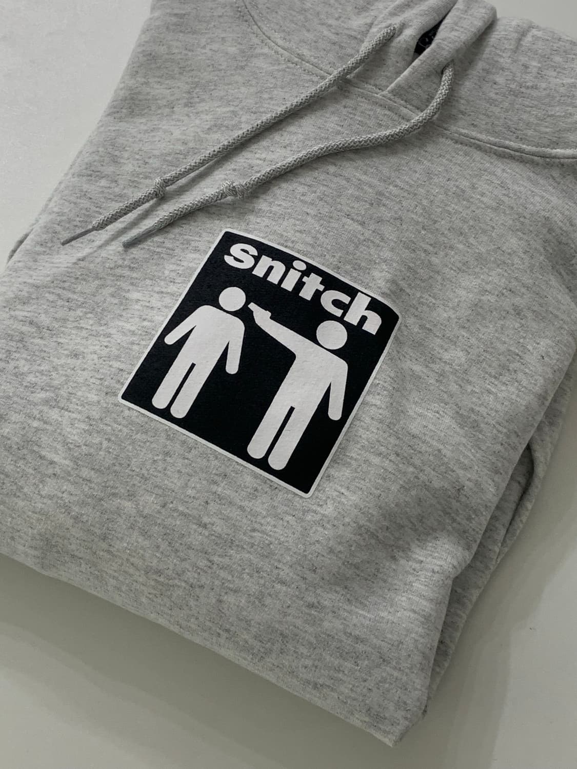 fuckthatnerdshop snitch hoodie 새상품 XL 상품이미지1