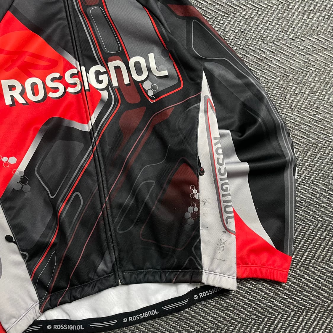 Rossignol 빅로고 사이클링 트랙탑 져지o 5464 상품이미지2