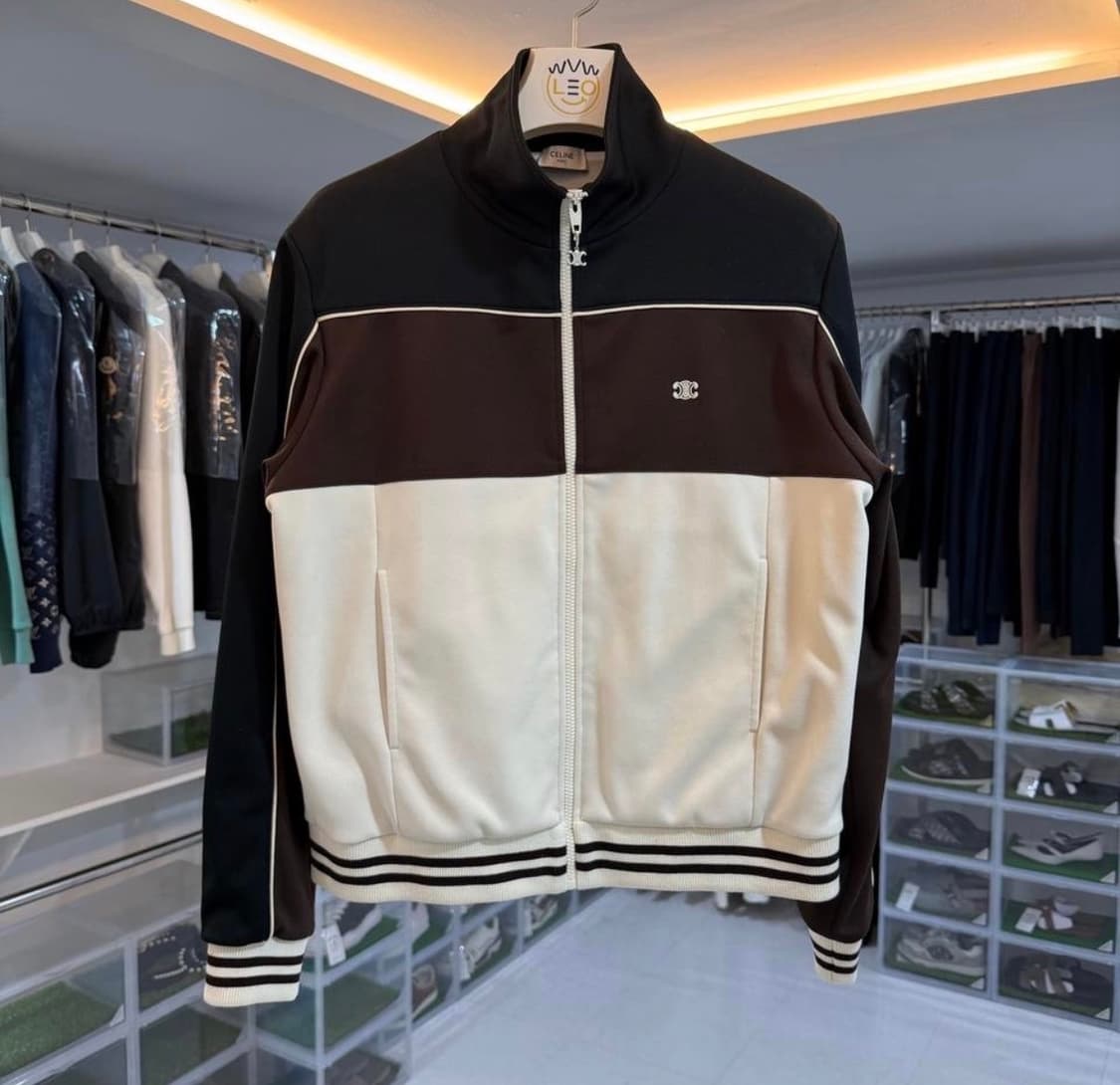 [리오브전포점] 셀린느 트리오페 더블 페이스 트랙 저지 집업 상품이미지1