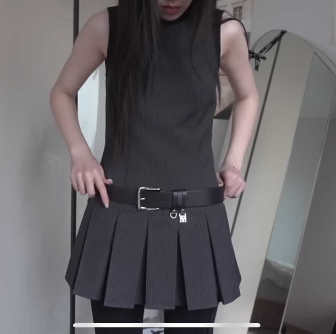 쓰리타임즈 카일라 kayla 원피스 드레스 그레이  s 윤비누 상품이미지1