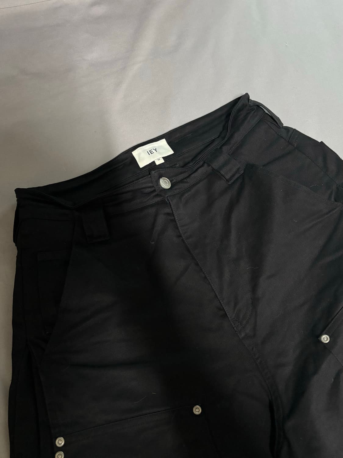 이에이 누막 카펜터 팬츠 블랙 상품이미지4