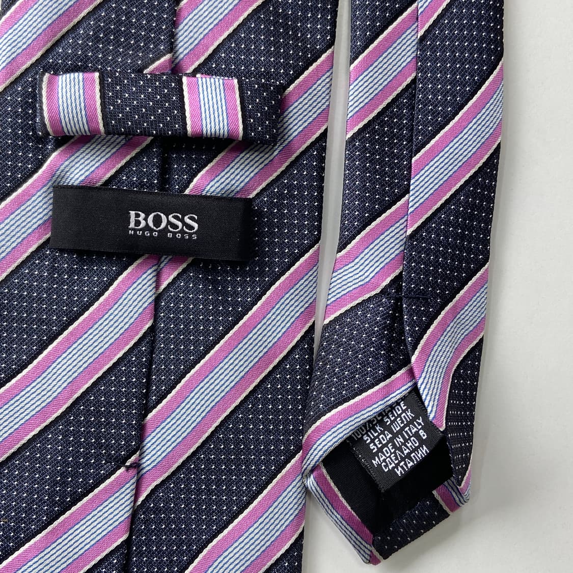 휴고 보스 (HUGO BOSS)  명품 정품 넥타이  8.6cm 상품이미지5