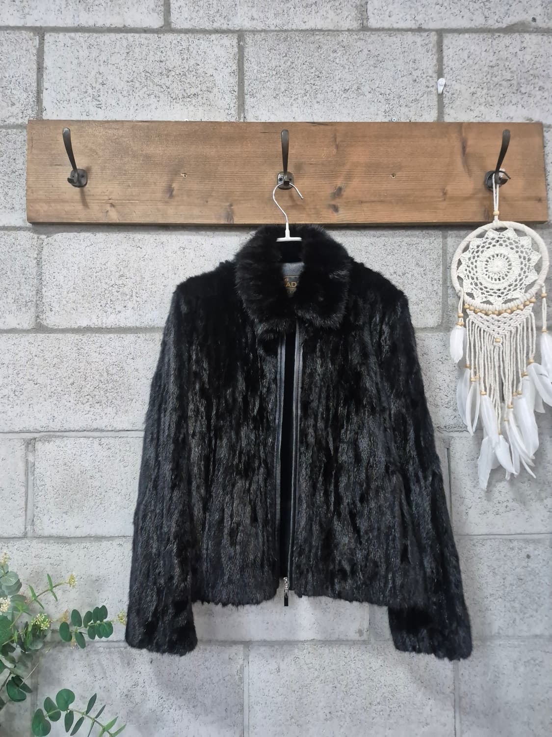 밍크트리잉가죽자켓 y2k 락시크 상품이미지1