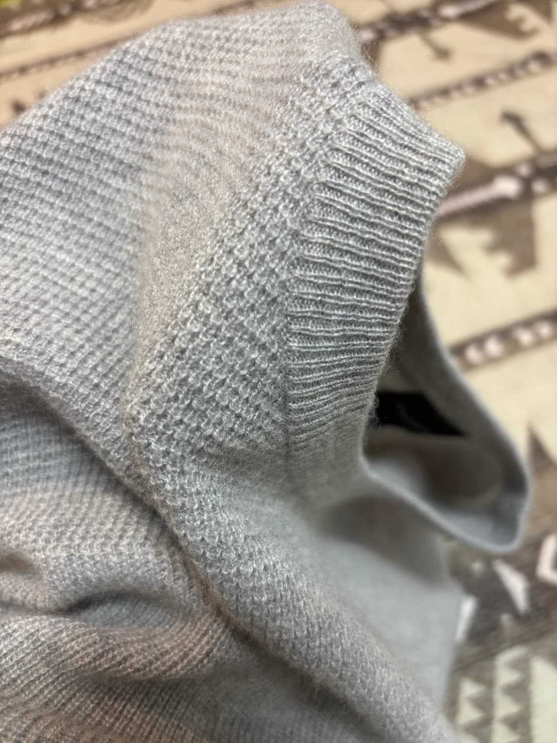 솔리드 업무 캐시미어 니트 상품이미지7