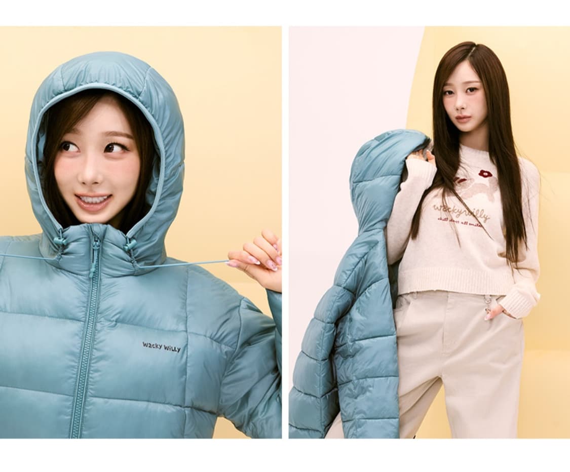 와키윌리 경량 패딩 상태좋음 상품이미지4