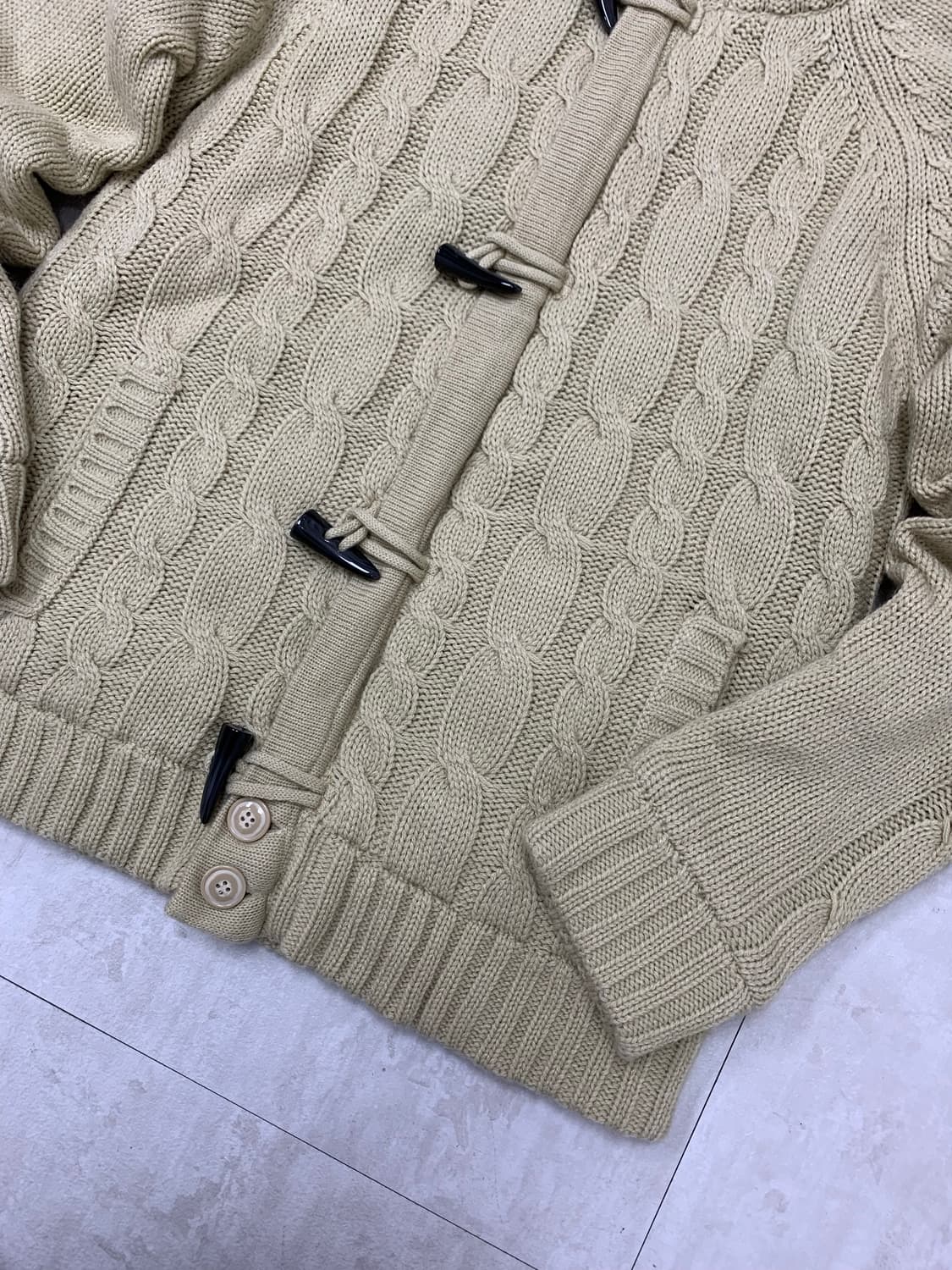 Autdex 베이지 니트 자켓#246 상품이미지3