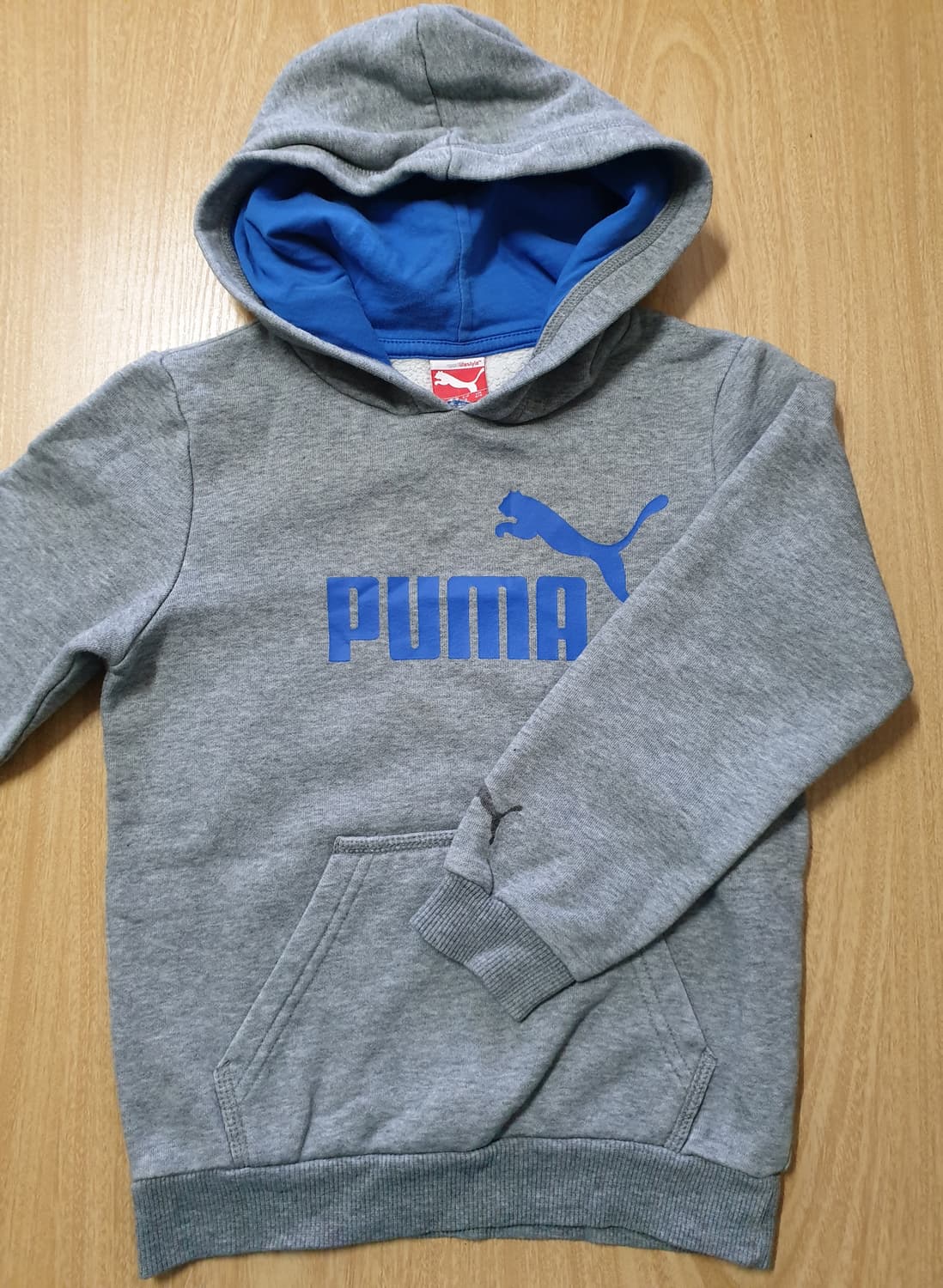 푸마 키즈 기모 후드티 110사이즈 상품이미지3