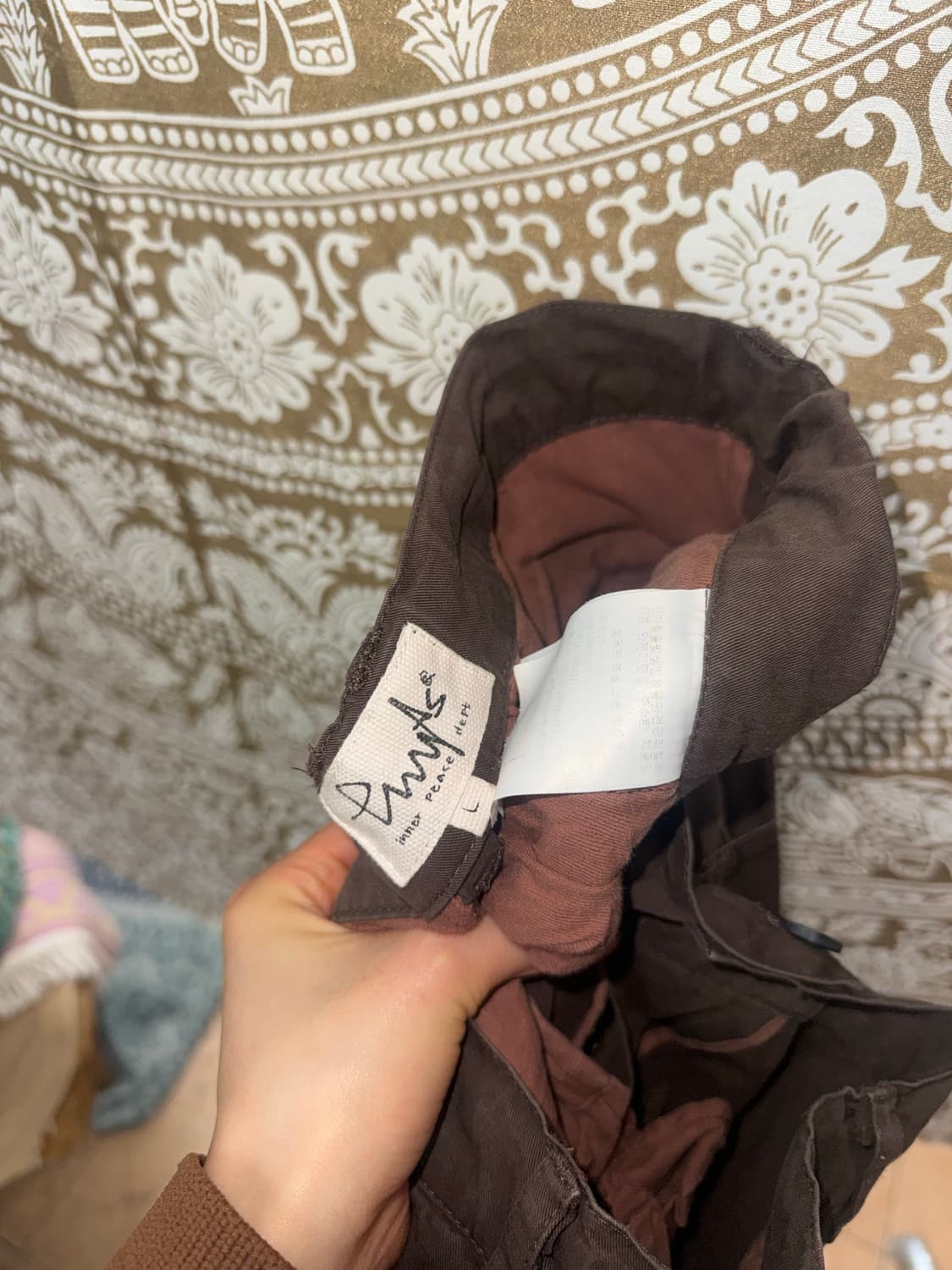 빈티지 포켓 밴딩 카고팬츠  상품이미지6