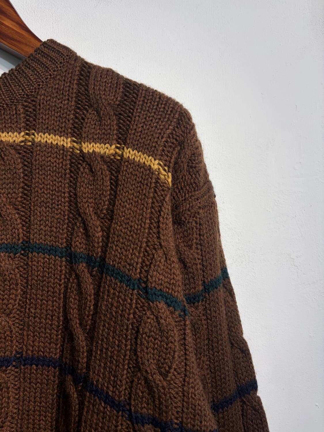 [L] Mcgreger 맥그리거 울 100% 니트  상품이미지4