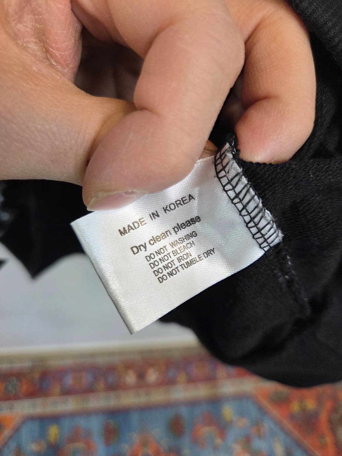 Custard yellow 77넘버 프린팅 페이즐리 맨투맨 L 상품이미지4