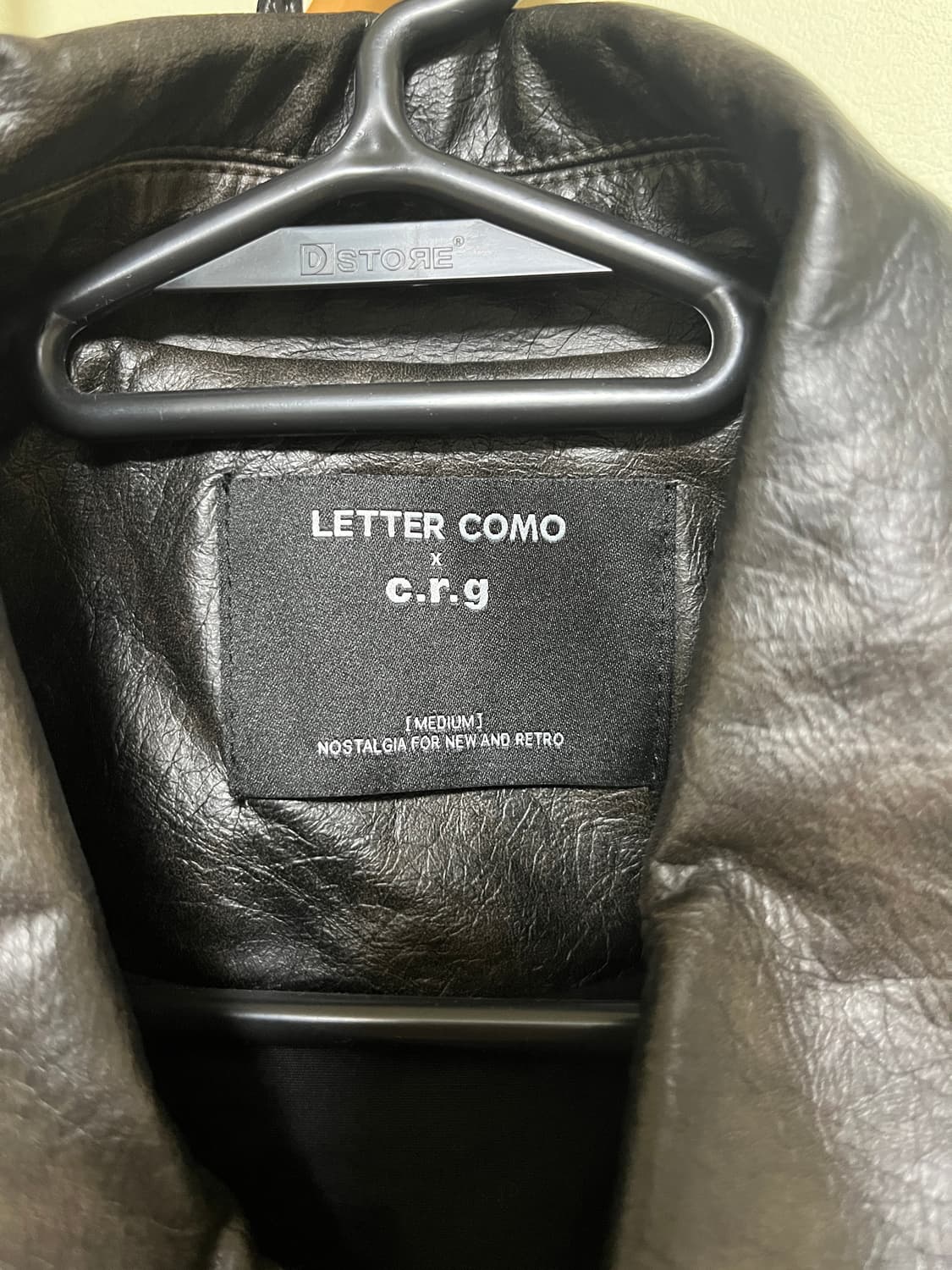 레테르코모 빈티지 워시드 레더 싱글자켓 상품이미지2