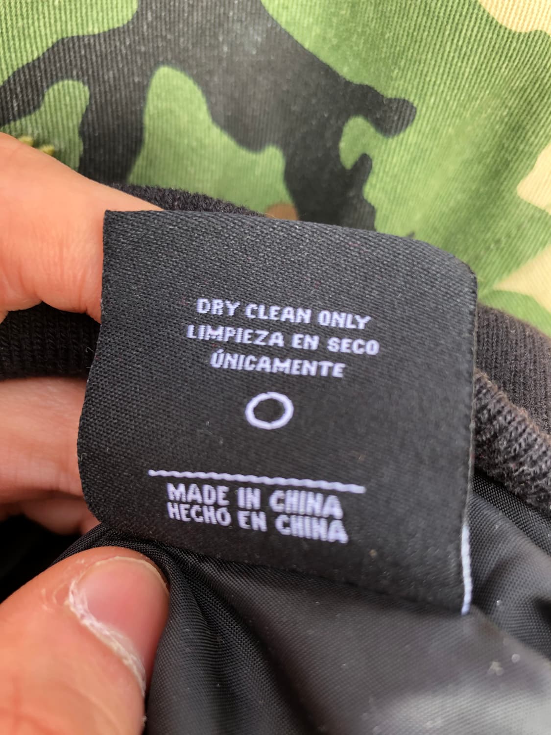 허프(HUF) 카모플라주 바시티 자켓 상품이미지7