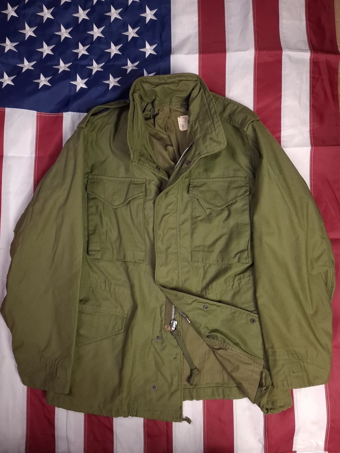 오리지날 미군 2세대 M-65 필드야상 상품이미지1