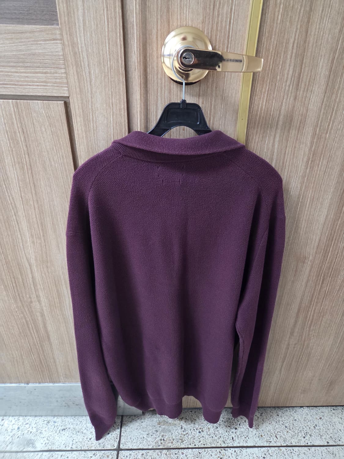 폴로 반집업 니트 실측 115 상품이미지2