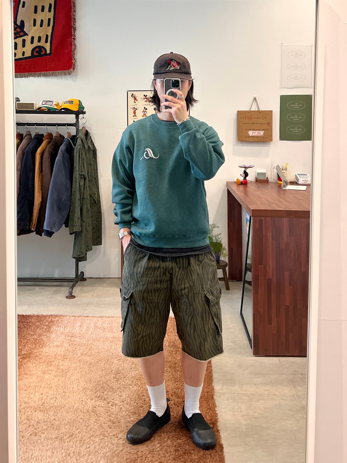 80s Crazy Shirts 크레이지셔츠 SANDY BEACH 스웻셔츠 상품이미지2