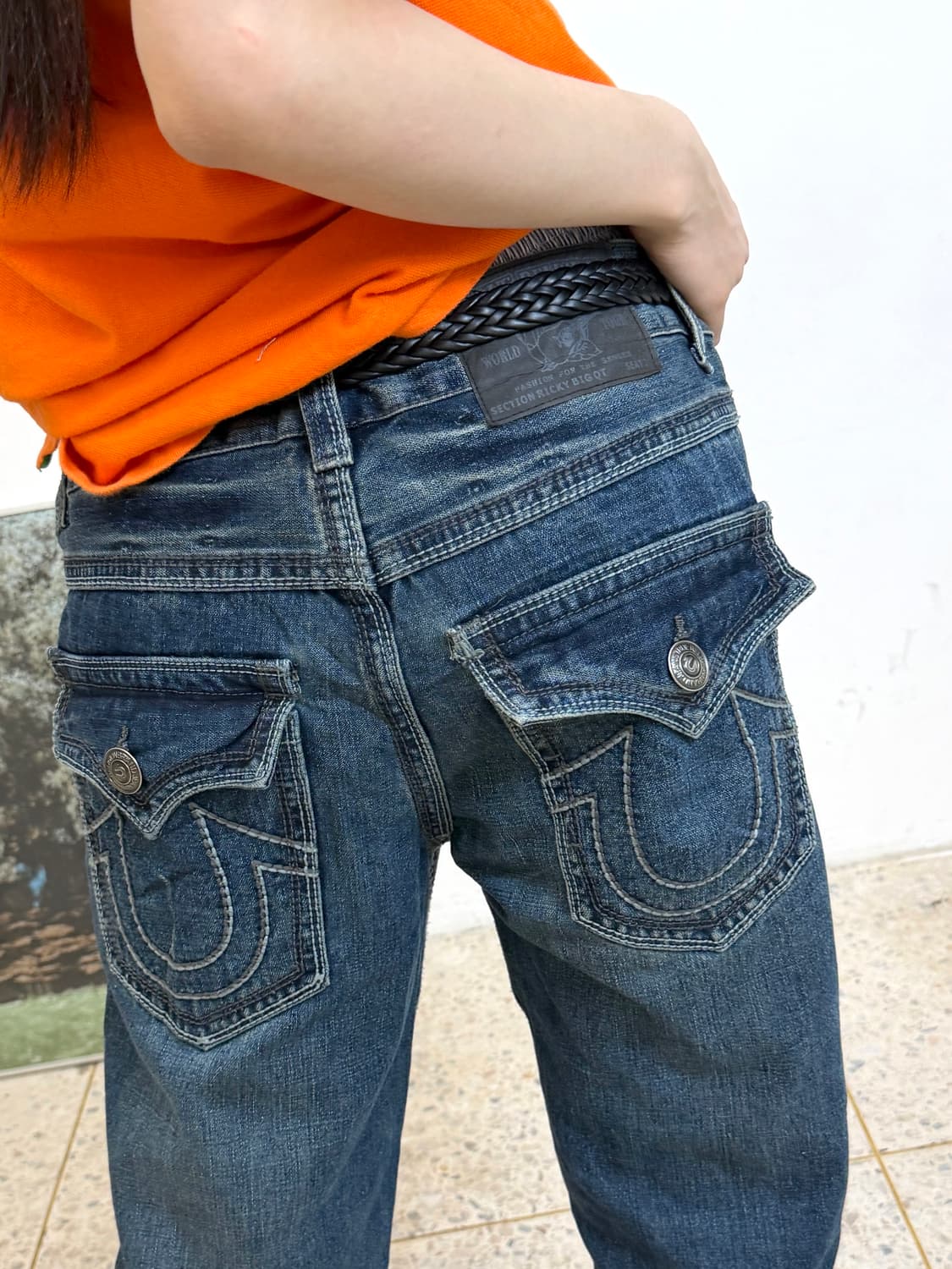 MADE IN USA 🇺🇸 트루릴리전 RICHY BIG QT 상품이미지9